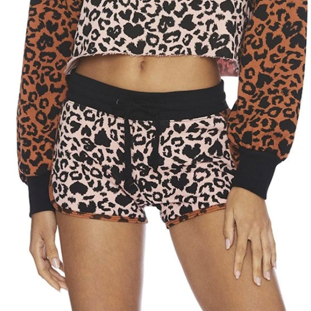 Beach Riot Rae Short - Love Leopard